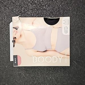 BOODY Lyolyte Ribbed Low Back Bra/Black